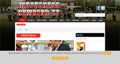 Desktop Screenshot of motocrossromagna.it